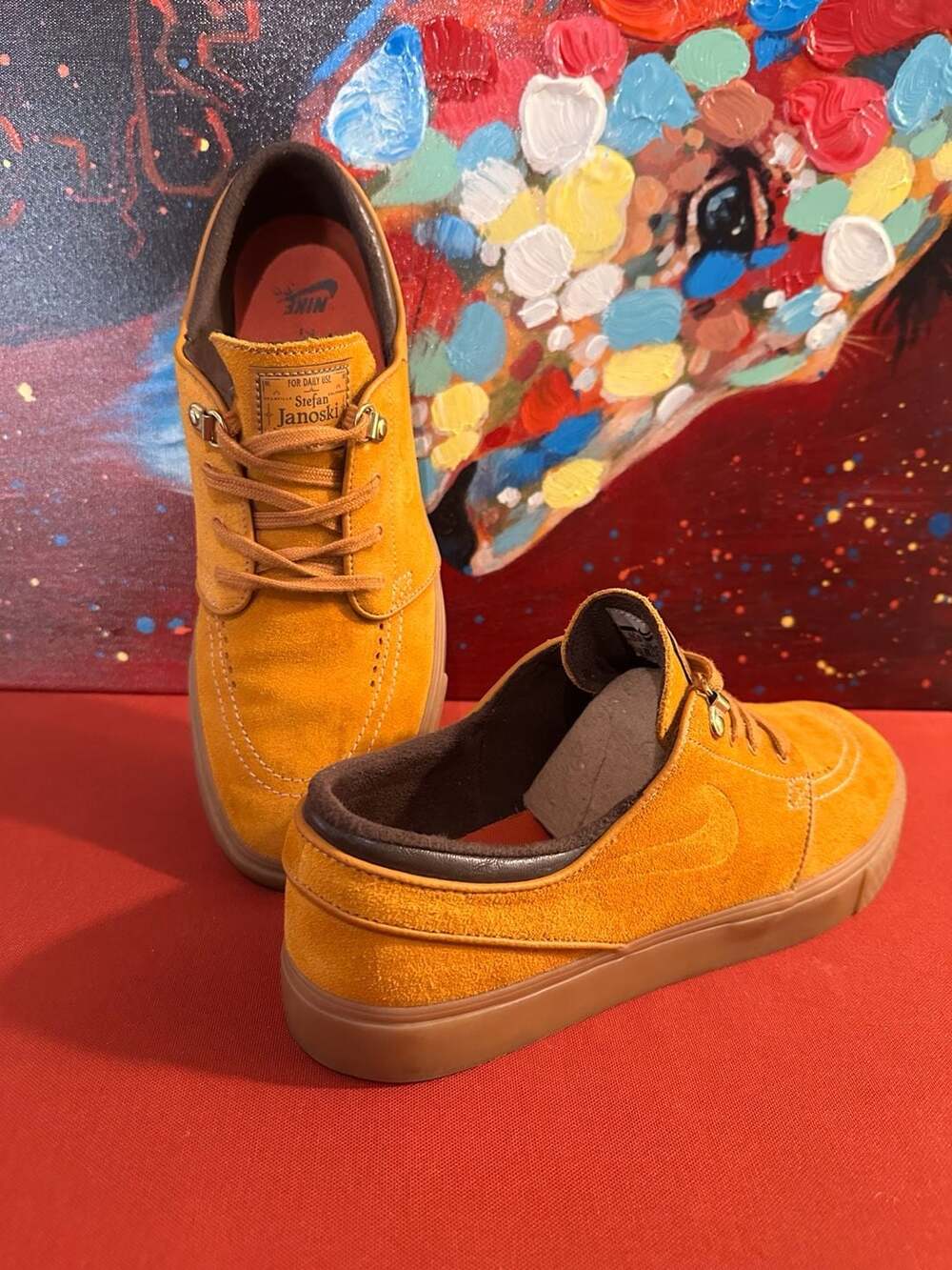 Nike SB Zoom Stefan Janoski Premium Bronze Gum Suede AR1575-779